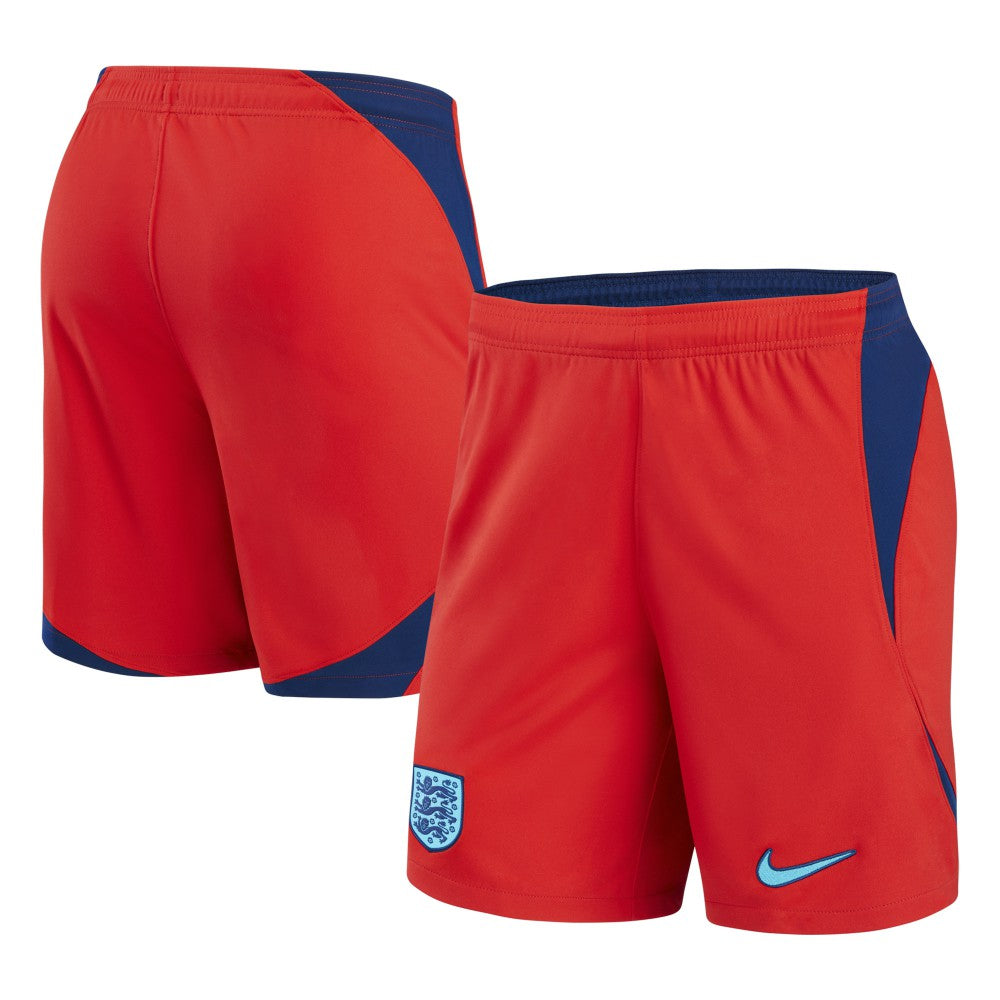England National Team Away Performance Stadium Shorts - Nike Red
