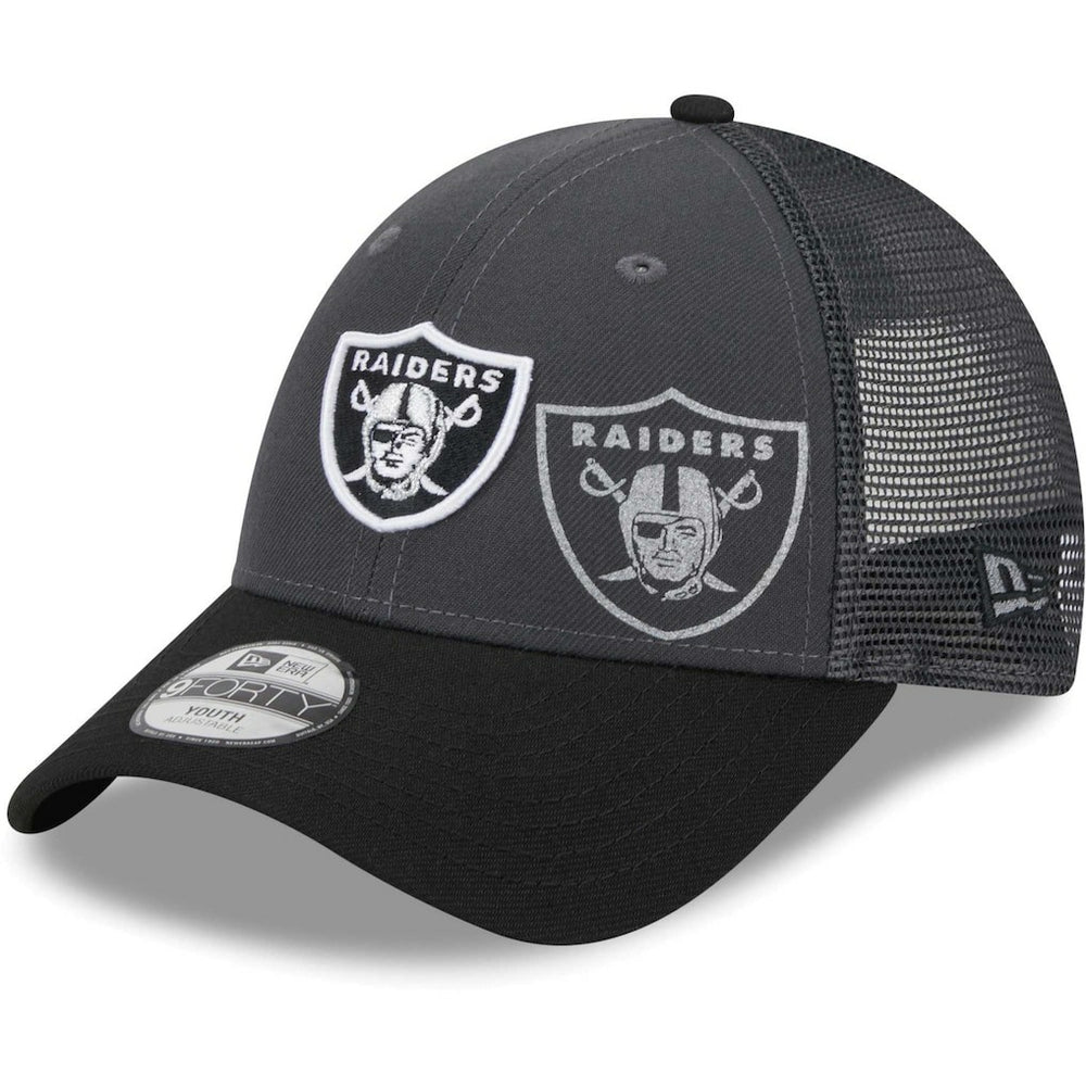 Youth Reflect 9FORTY Adjustable Hat - Las Vegas Raiders