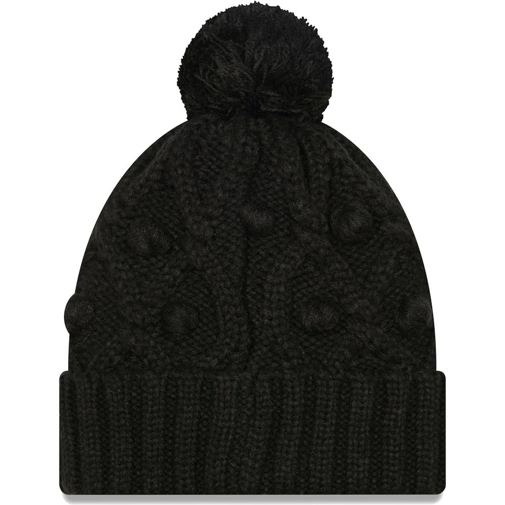 Girls Youth Toasty Cuffed Knit Hat with Pom - Pittsburgh Steelers