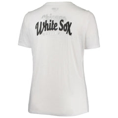 MLB Chicago White Sox New Era Women's Plus Size 2-Hit Front Knot T-Shirt