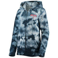 MLB Boston Red Sox New Era Women's Tie-Dye Full-Zip Hoodie