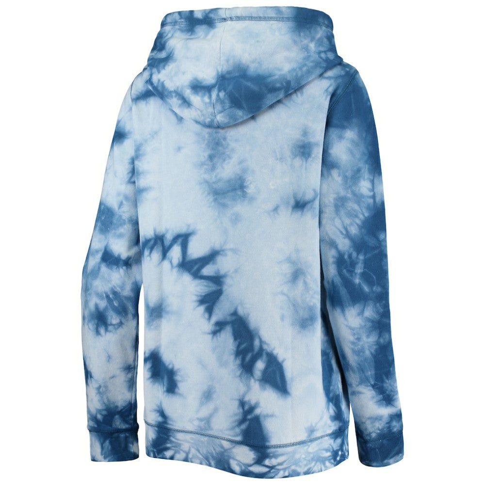 MLB Chicago Cubs New Era Women's Tie-Dye Full-Zip Hoodie