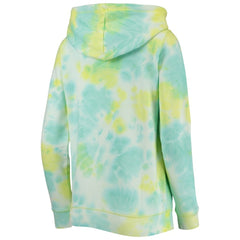 MLB Chicago Cubs New Era Women's Tie-Dye Full-Zip Hoodie