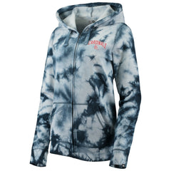 MLB St. Louis Cardinals New Era Women's Tie-Dye Full-Zip Hoodie