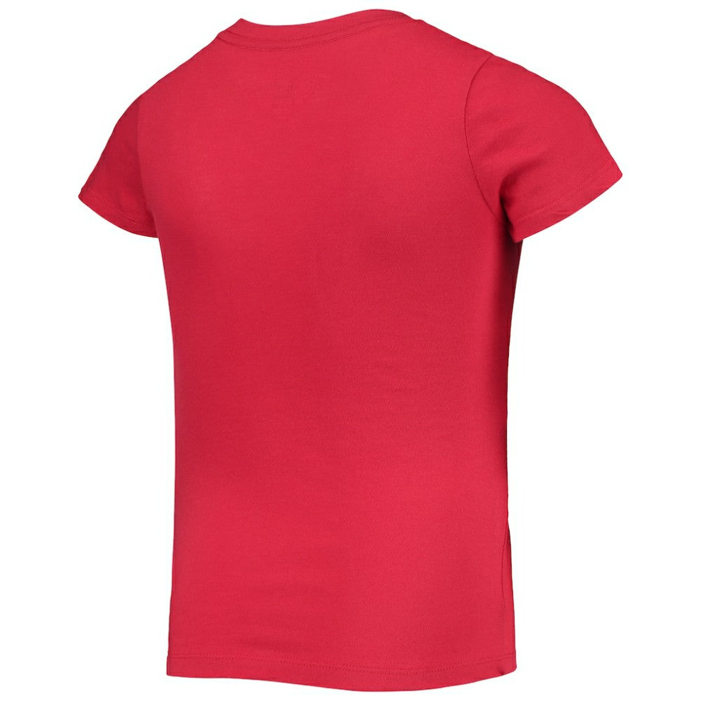MLB Washington Nationals New Era Girls Youth Flip Sequin Team T-Shirt
