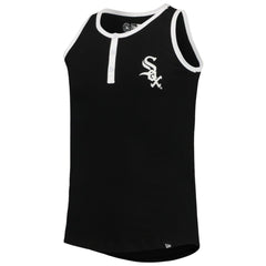 MLB Chicago White Sox New Era Girls Youth Henley Tank Top