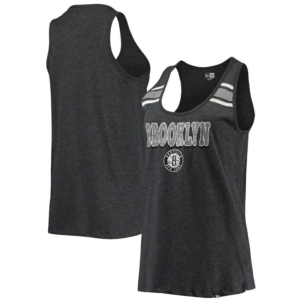 NBA Brooklyn Nets Women's Scoop-Neck Racerback Tank Top