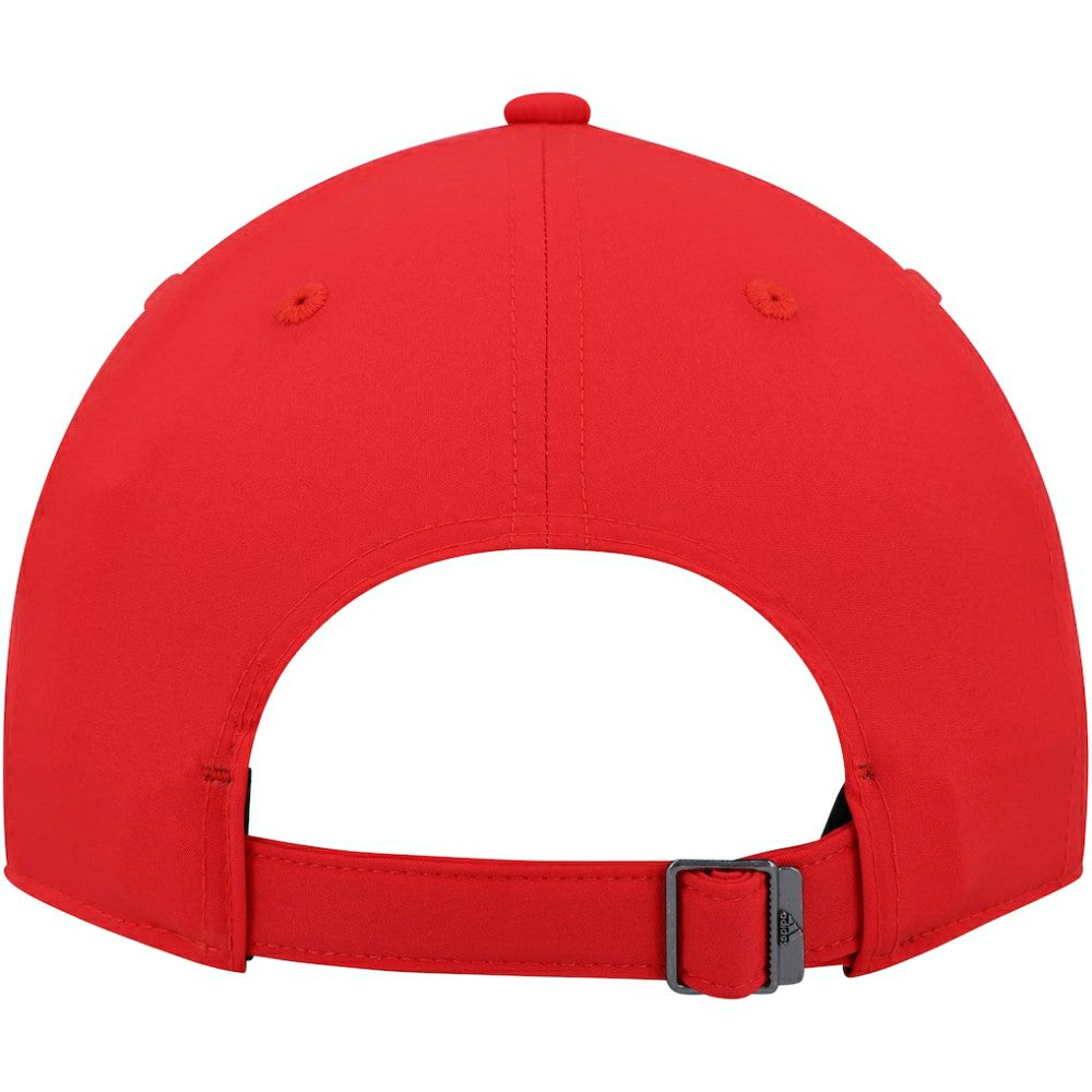 NHL Red Washington Capitals adidas Team Circle Slouch Adjustable Hat