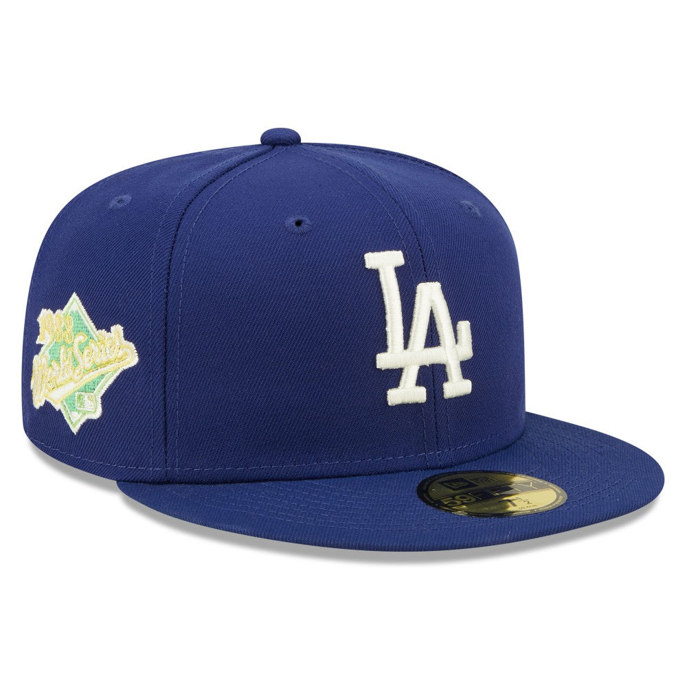 MLB Los Angeles Dodgers New Era 1988 World Series Champions Citrus Pop UV 59FIFTY Fitted Hat