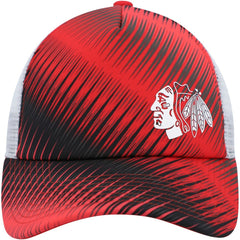 NHL Red/White Chicago Blackhawks adidas Women's Graphic Foam Trucker Snapback Hat