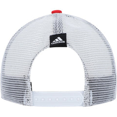 NHL Red/White Chicago Blackhawks adidas Women's Graphic Foam Trucker Snapback Hat