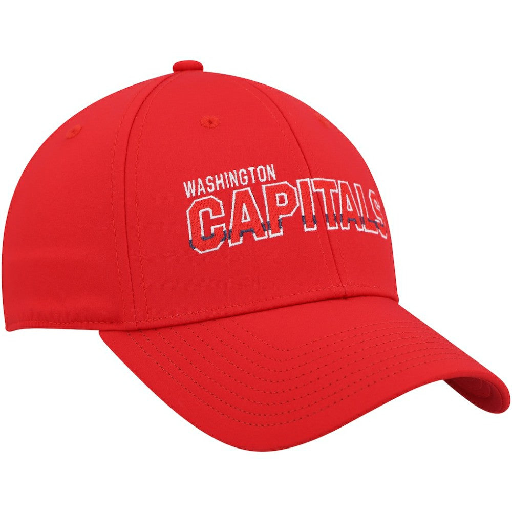 NHL Red Washington Capitals adidas Team Bar Flex Hat