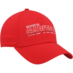 NHL Red Washington Capitals adidas Team Bar Flex Hat