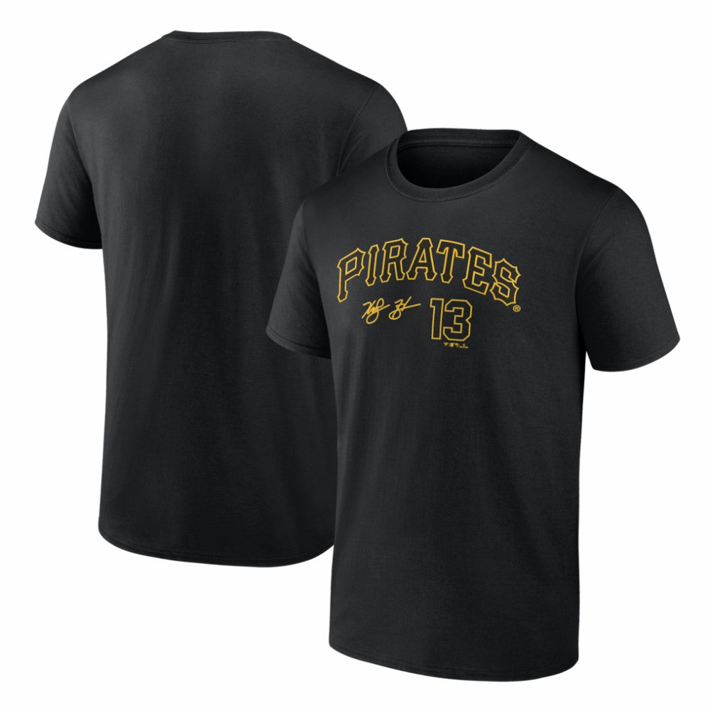 MLB Ke'Bryan Hayes Pittsburgh Pirates Fanatics Player Name & Number T-Shirt