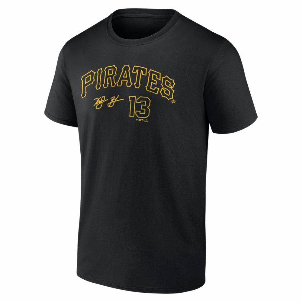 MLB Ke'Bryan Hayes Pittsburgh Pirates Fanatics Player Name & Number T-Shirt