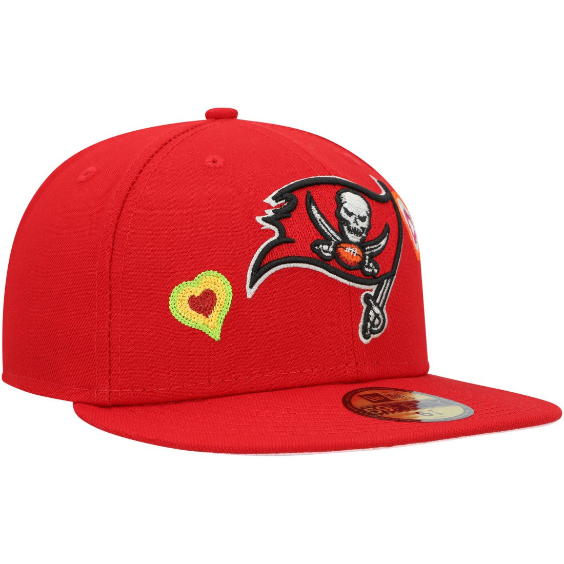 Chain Stitch Heart 59FIFTY Fitted Hat - Tampa Bay Buccaneers