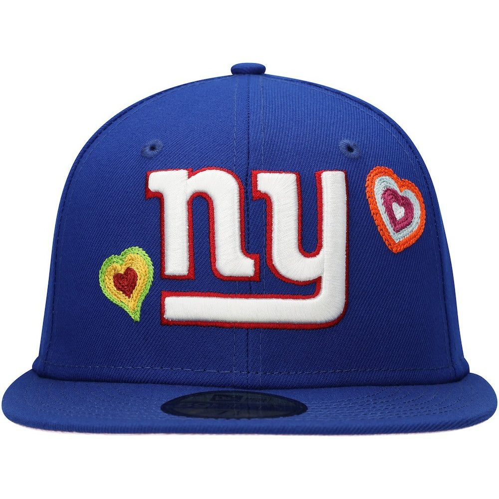 Chain Stitch Heart 59FIFTY Fitted Hat - New York Giants