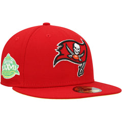 Super Bowl XXXVII Citrus Pop 59FIFTY Fitted Hat - Tampa Bay Buccaneers