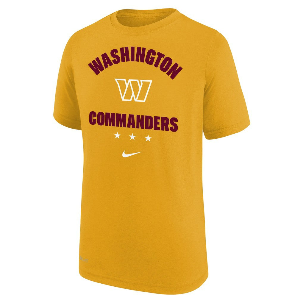 Youth Team Athletic Performance T-Shirt - Washington Commanders