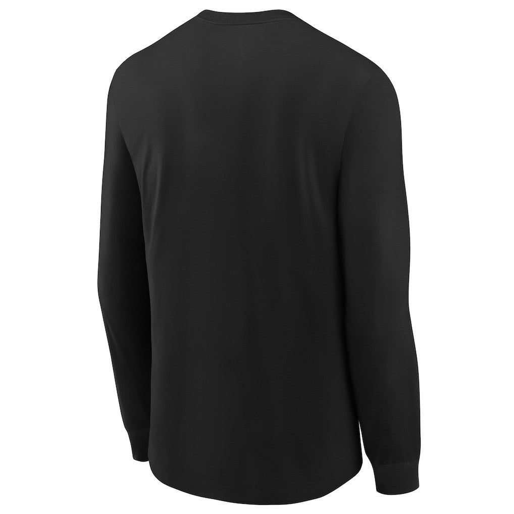 Youth Team Color Split Long Sleeve T-Shirt - Washington Commanders
