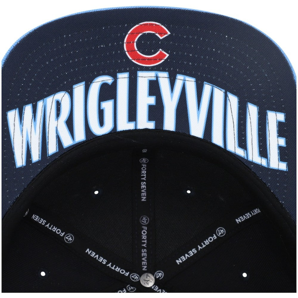 MLB Chicago Cubs '47 2021 City Connect Captain Snapback Hat