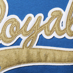 MLB Kansas City Royals Soft as a Grape Women's Plus Size Side Split Pullover Hoodie