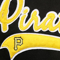 MLB Pittsburgh Pirates Soft as a Grape Women's Plus Size Side Split Pullover Hoodie