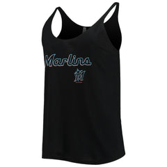 MLB Miami Marlins Soft as a Grape Women's Slouchy Tank Top