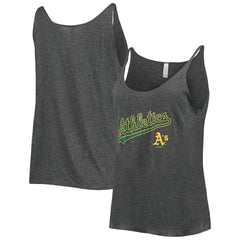 MLB Athletics Soft as a Grape Women's Slouchy Tank Top