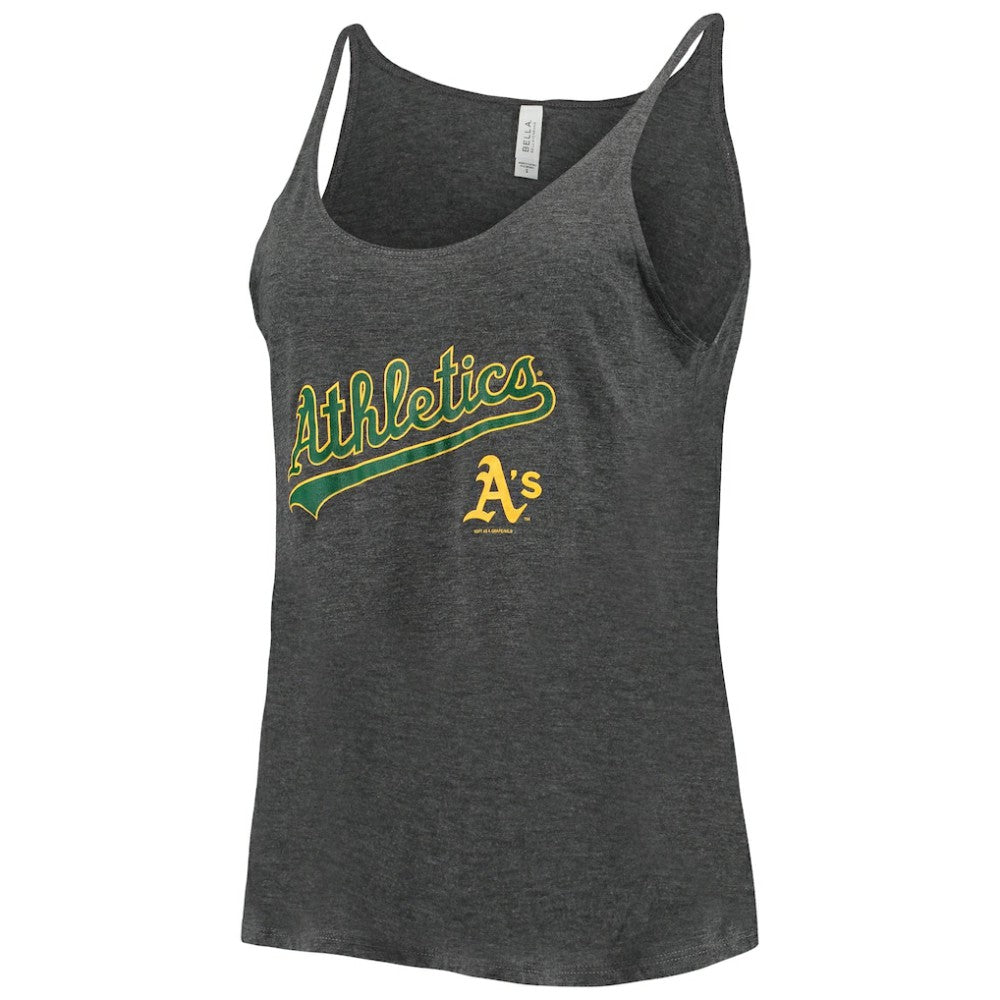 MLB Athletics Soft as a Grape Women's Slouchy Tank Top