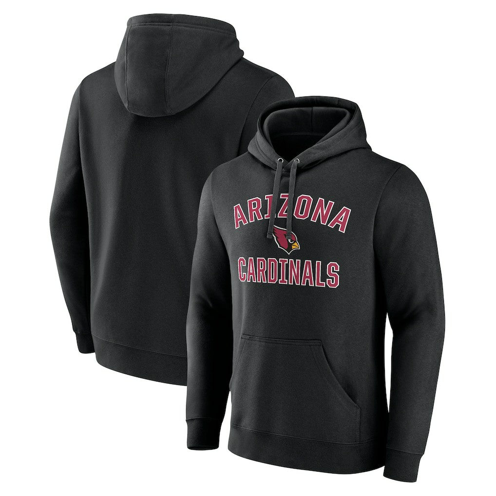 Victory Arch Team Fitted Pullover Hoodie - Arizona Cardinals