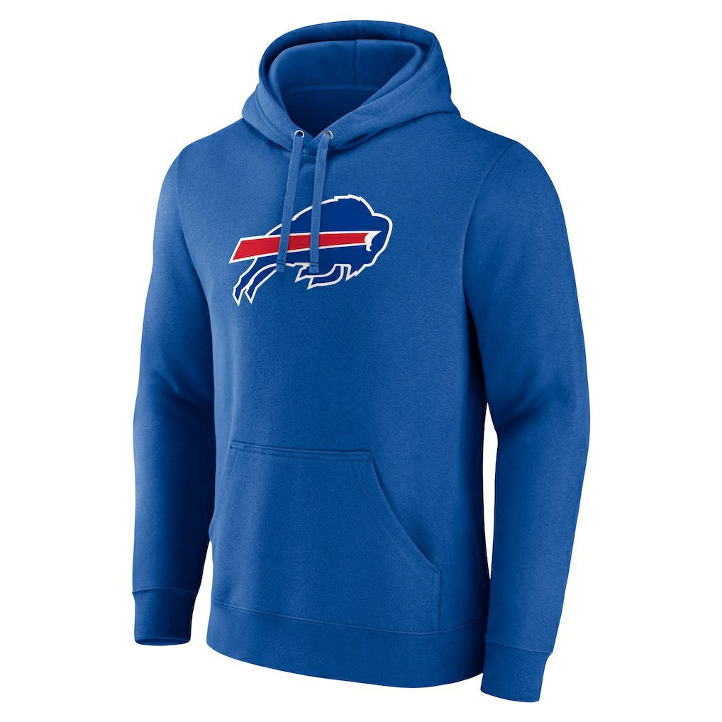 Primary Logo Fitted Pullover Hoodie - Buffalo Bills