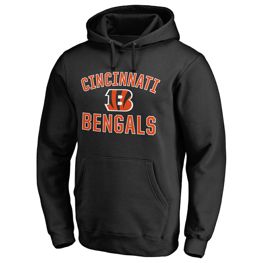 Victory Arch Team Fitted Pullover Hoodie - Cincinnati Bengals