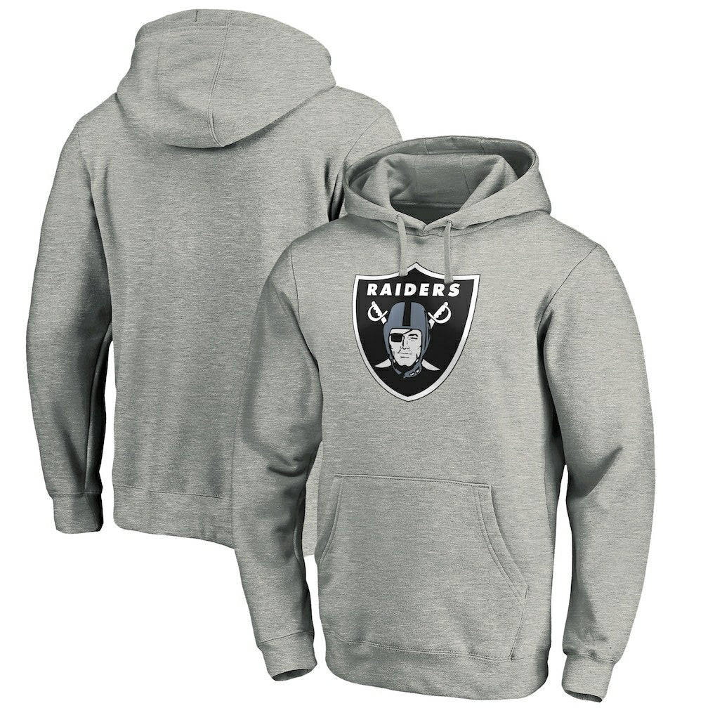 Primary Logo Fitted Pullover Hoodie - Las Vegas Raiders
