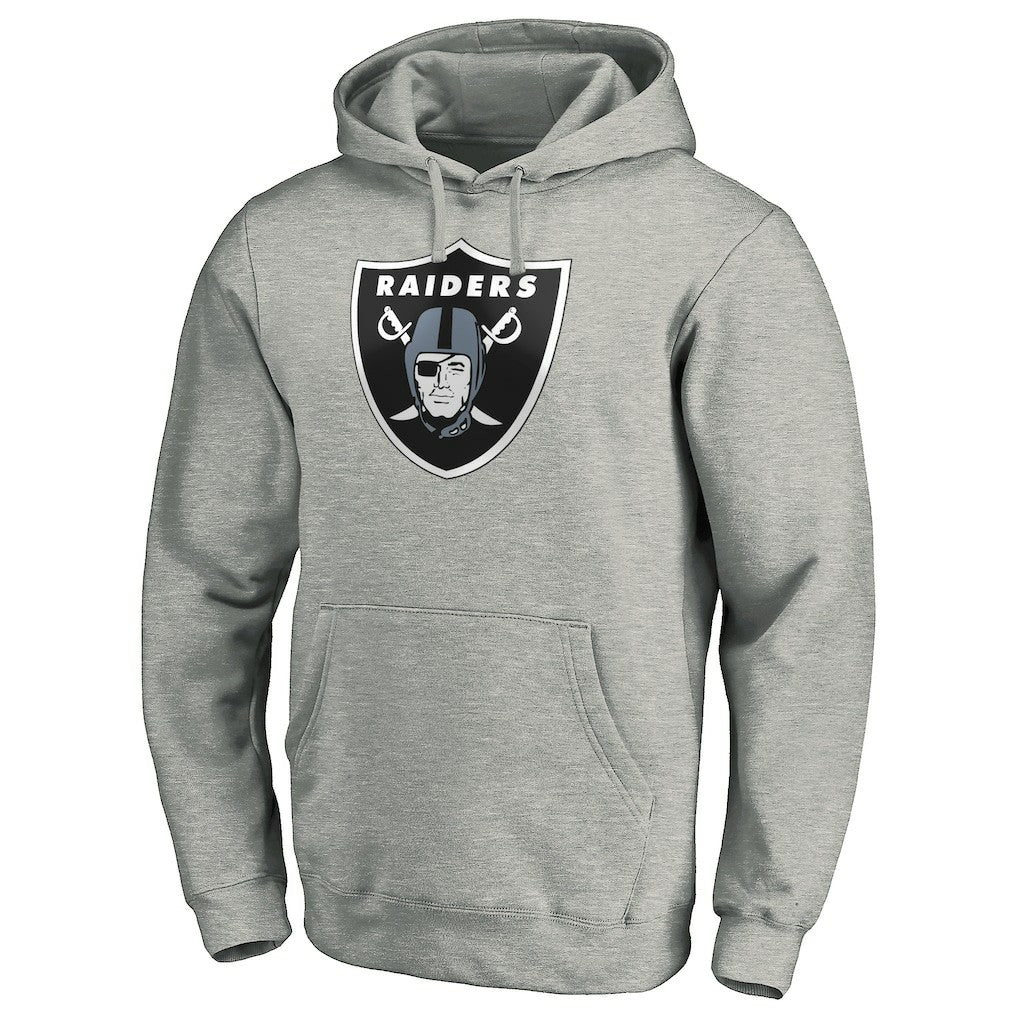 Primary Logo Fitted Pullover Hoodie - Las Vegas Raiders