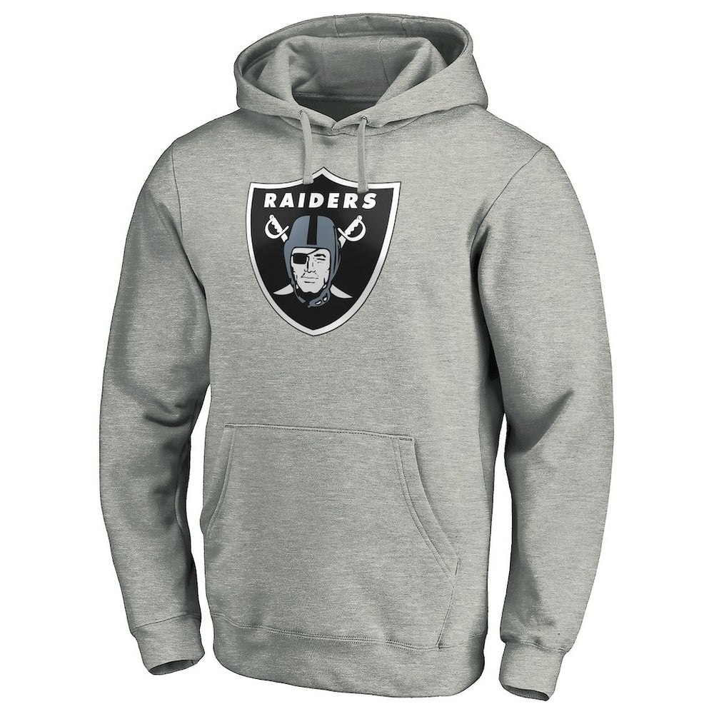 Primary Logo Fitted Pullover Hoodie - Las Vegas Raiders