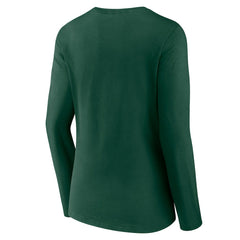 Women's Primary Team Logo Long Sleeve V-Neck T-Shirt - Green Bay Packers