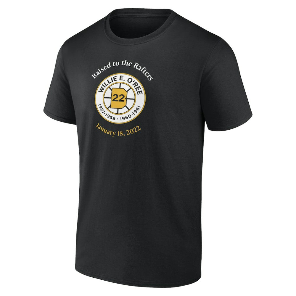 NHL Black Willie O'Ree Boston Bruins Retirement T-Shirt