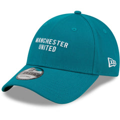 Manchester United New Era Seasonal 9FORTY Adjustable Hat - New Era Turquoise
