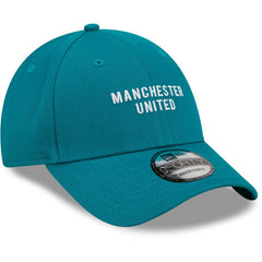 Manchester United New Era Seasonal 9FORTY Adjustable Hat - New Era Turquoise