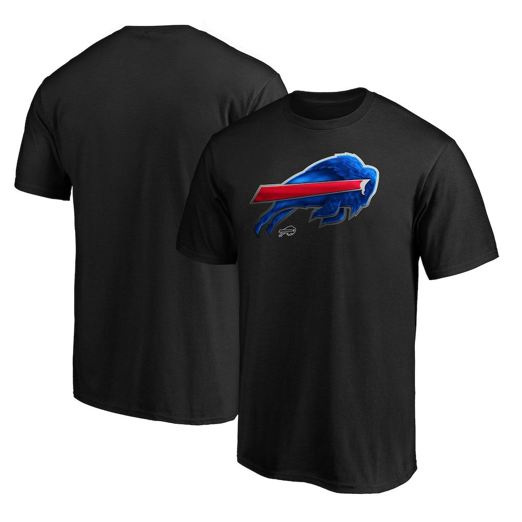Midnight Mascot Team Logo T-Shirt - Buffalo Bills