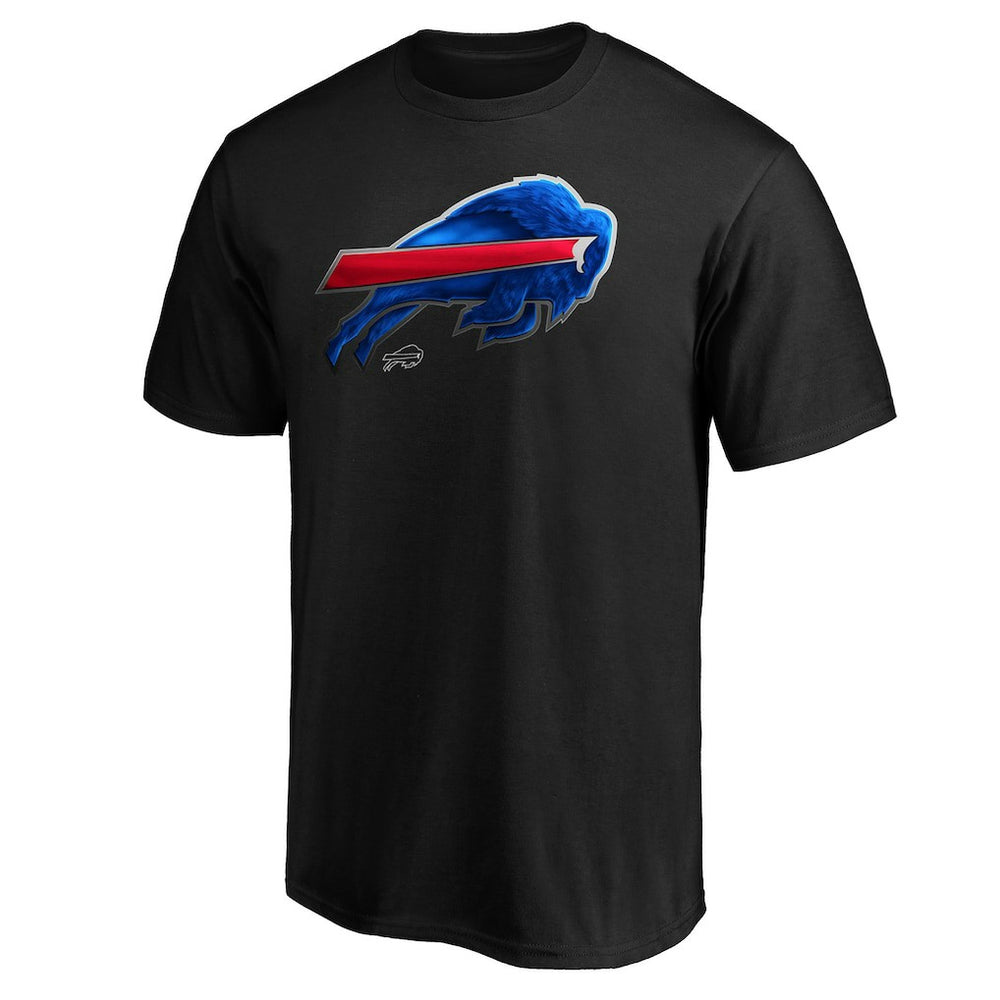 Midnight Mascot Team Logo T-Shirt - Buffalo Bills