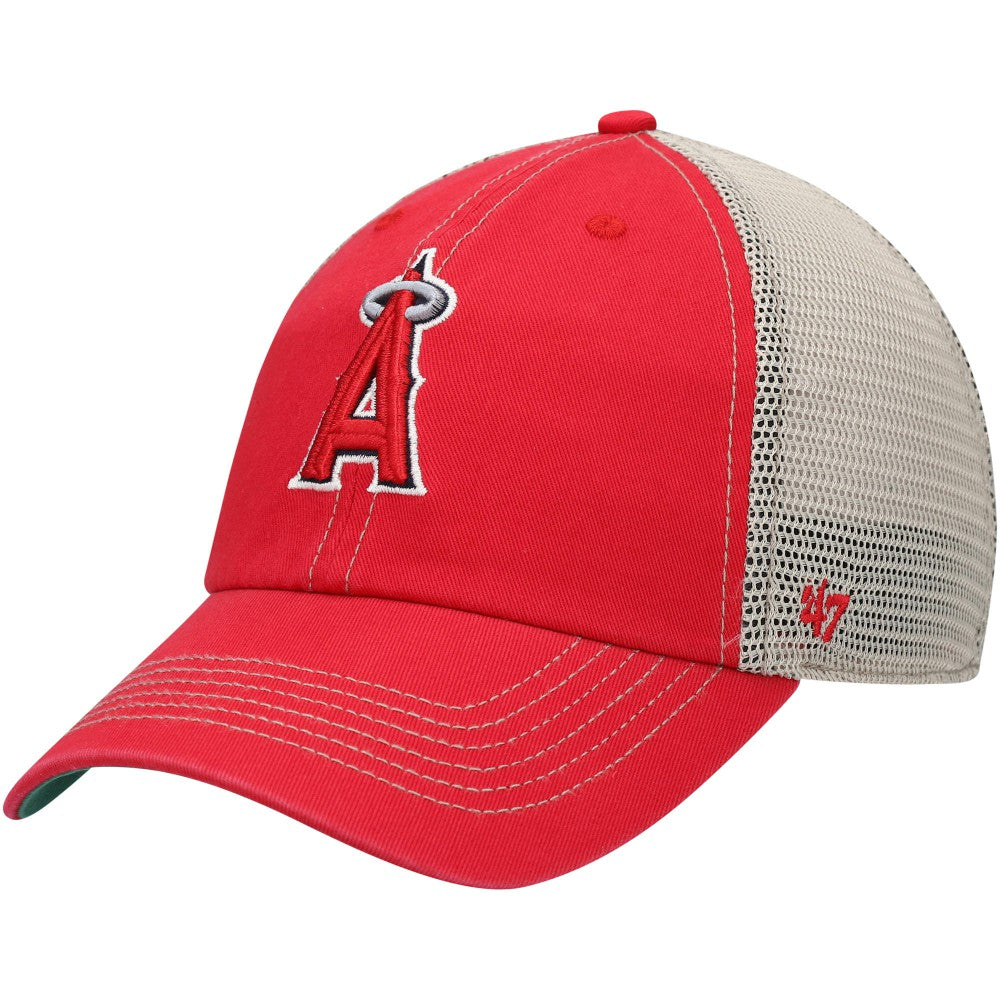 MLB Los Angeles Angels '47 Trawler Clean Up Trucker Snapback Hat