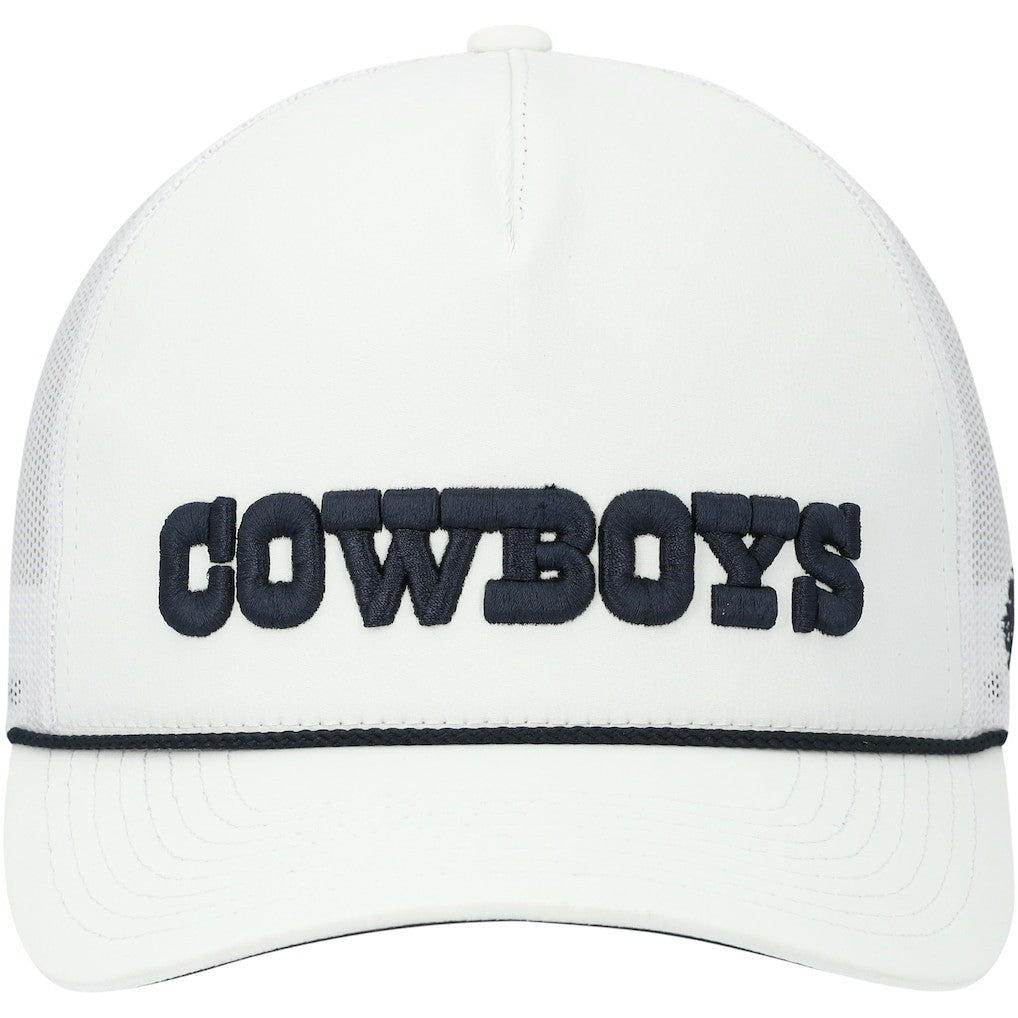 HOOey Wordmark Rope Trucker Snapback Hat - Dallas Cowboys