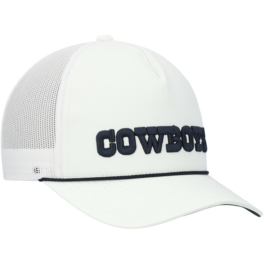 HOOey Wordmark Rope Trucker Snapback Hat - Dallas Cowboys