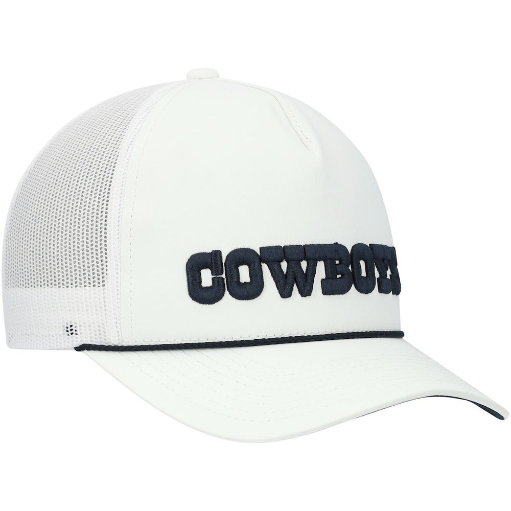 HOOey Wordmark Rope Trucker Snapback Hat - Dallas Cowboys