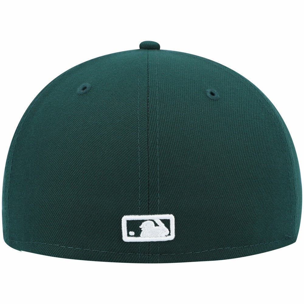 MLB New York Yankees New Era White Logo 59FIFTY Fitted Hat
