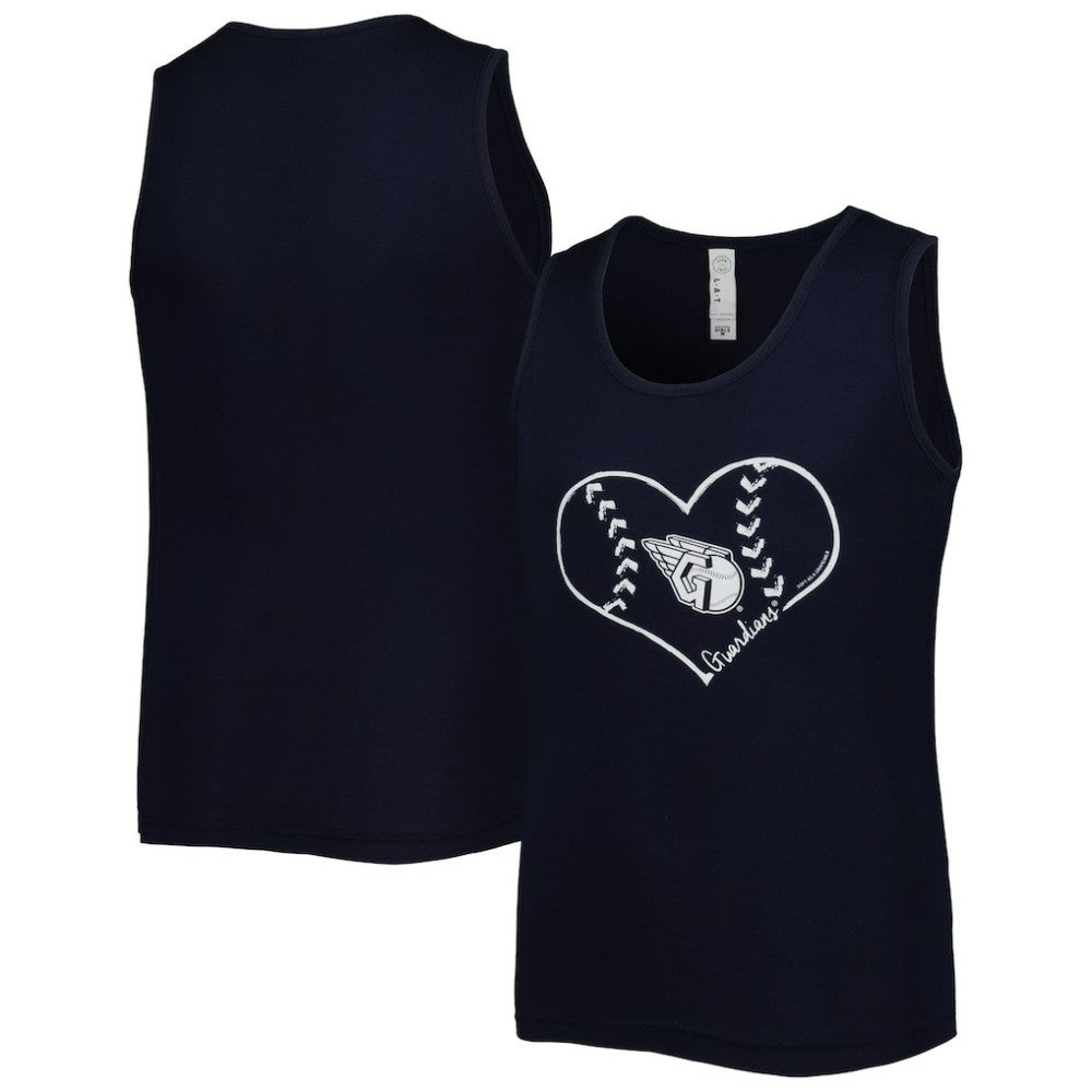MLB Cleveland Guardians Soft as a Grape Girls Youth Team Tank Top