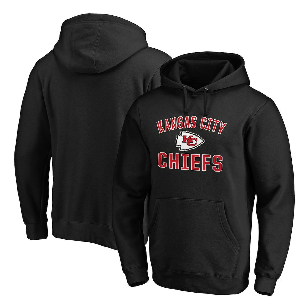 Victory Arch Team Fitted Pullover Hoodie - Kansas City Chiefs