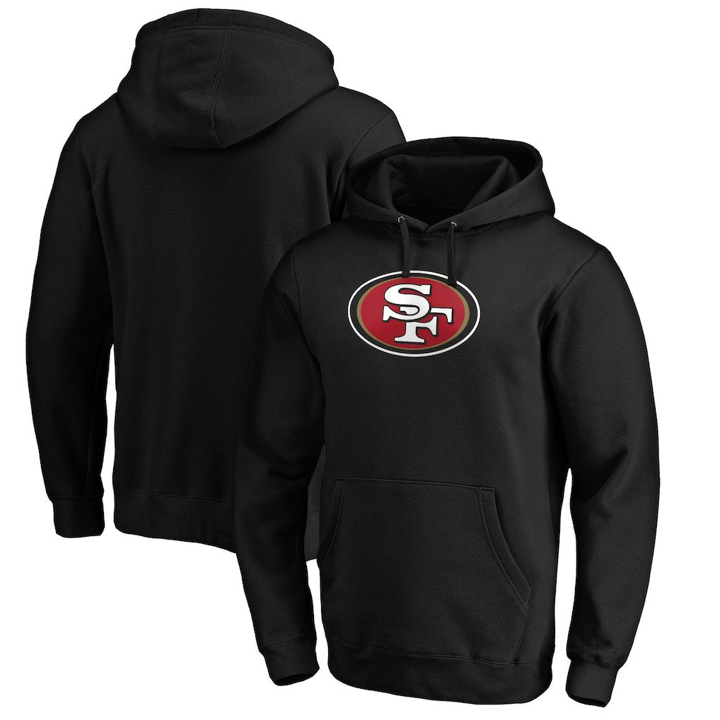 Primary Logo Fitted Pullover Hoodie - San Francisco 49ers